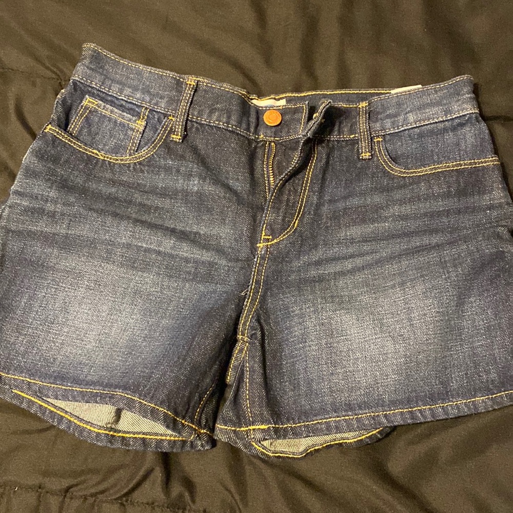 Size 16 dark wash, adjustable waist